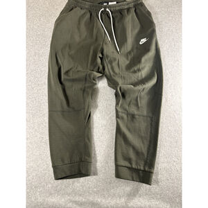 Nike Tech Fleece Joggers Olive Green Mens XXL Sweatpants Tapered Fit